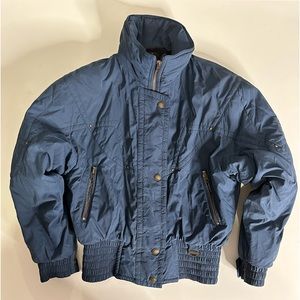 Vintage Sunice Ski Jacket Women 90s Blue Thermore Insulation Size 10 Canada